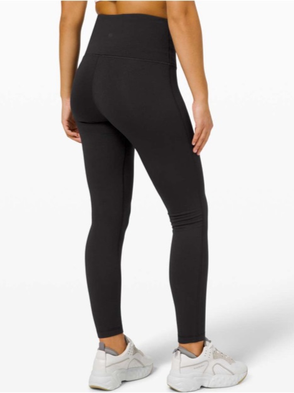 Lululemon Wunder Lounge Super High Rise Tight 28” Black Sz 6